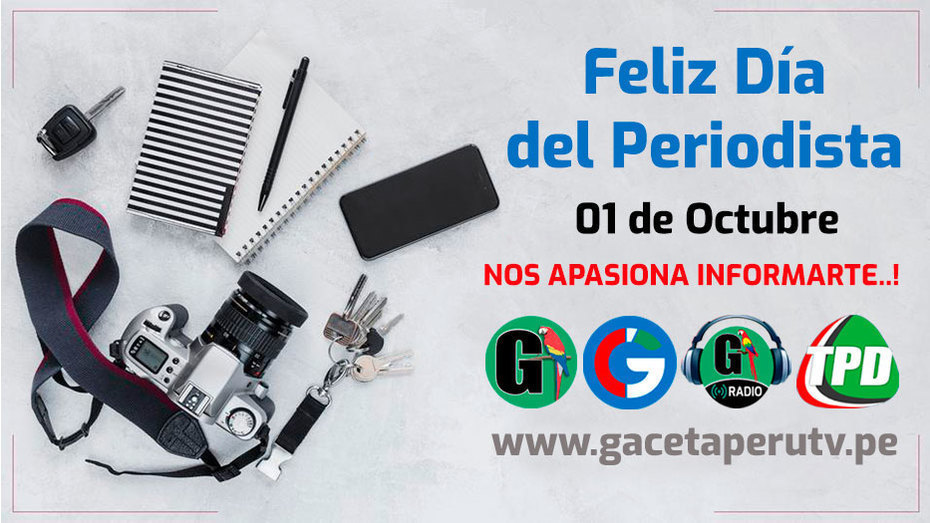 Saludos por el Día del Periodista