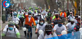Más de 500 ciclistas se sumaron a la gran bicicleteada por el cuidado de los ríos