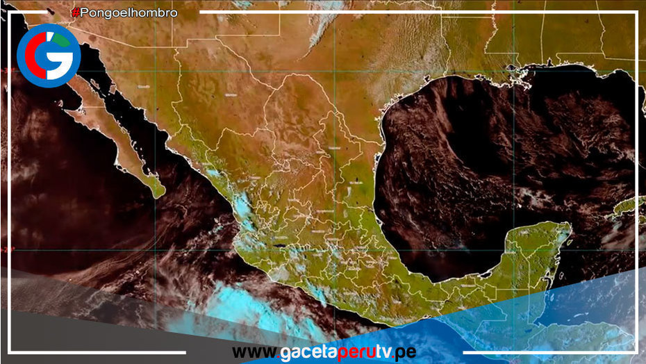 Se forma frente a la costa del Pacífico mexicano la tormenta tropical Pamela