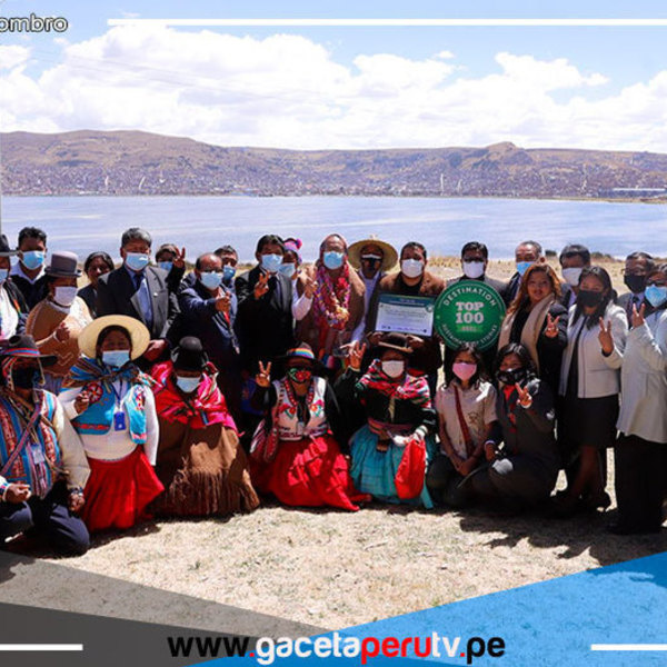 Entregan reconocimientos al Titicaca, Ruta del Café y Bahuaja Sonene 
