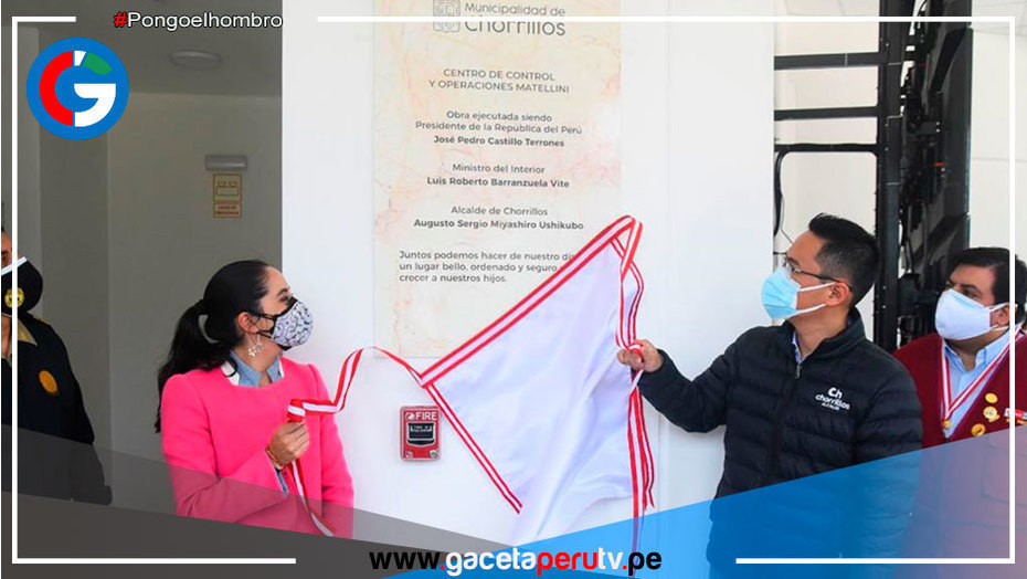 Inauguran moderno centro de control y monitoreo de cámaras de video vigilancia en Chorrillos