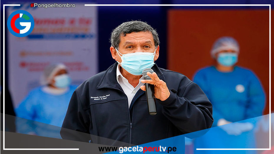 Ministro Cevallos confirma tercera dosis contra la covid-19 para personal de salud