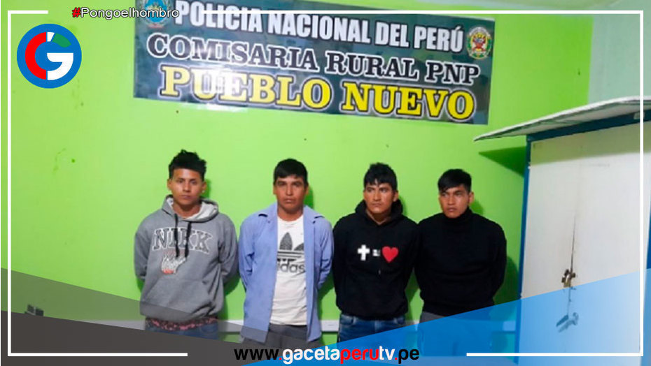 Desarticulan banda dedicaba al robo agravado en Chepén