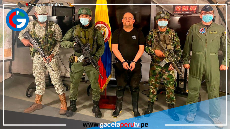 Detienen a Dairo Antonio Úsuga, el narcotraficante más buscado de Colombia y jefe del Clan del Golfo