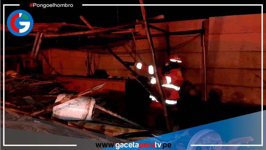 Mala: dos mujeres mueren atrapadas en un incendio
