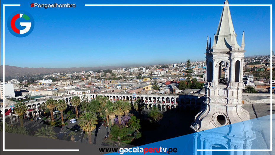 Restringirán acceso a la plaza de Armas de Arequipa desde hoy sábado