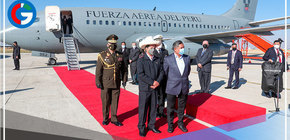 Castillo al llegar a la Paz: "Vengo a Bolivia a reafirmar histórico compromiso de hermandad"