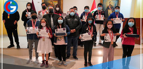 Campeones escolares de ajedrez son premiados en Pueblo Libre