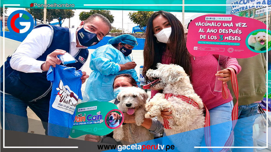 VanCan 2021: más de 52,000 canes fueron vacunados contra la rabia