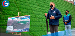 Alcalde de Lima entregó nuevo malecón Castagnola en Magdalena del Mar