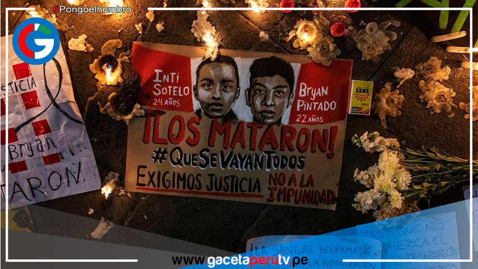 Ministerio Público presenta denuncia penal contra altos mandos de la Policía por muerte de Inti Sotelo y Bryan Pintado