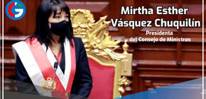 Mirtha Vásquez jura como presidenta del Consejo de Ministros