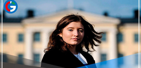 Una adolescente de 16 años se convierte en presidenta de Finlandia… por un día 