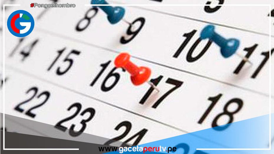 Podre Ejecutivo promulgan Decreto que declara 6 días no laborables hasta fin de año