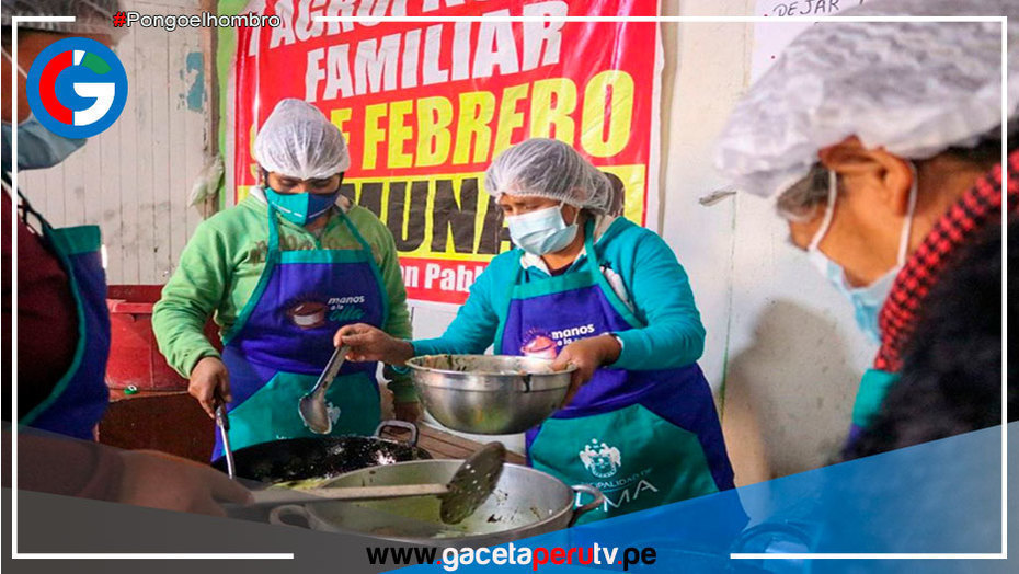 MML entregó 300 desayunos nutritivos a cuatro ollas comunes de San Juan de Lurigancho
