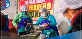 MML entregó 300 desayunos nutritivos a cuatro ollas comunes de San Juan de Lurigancho