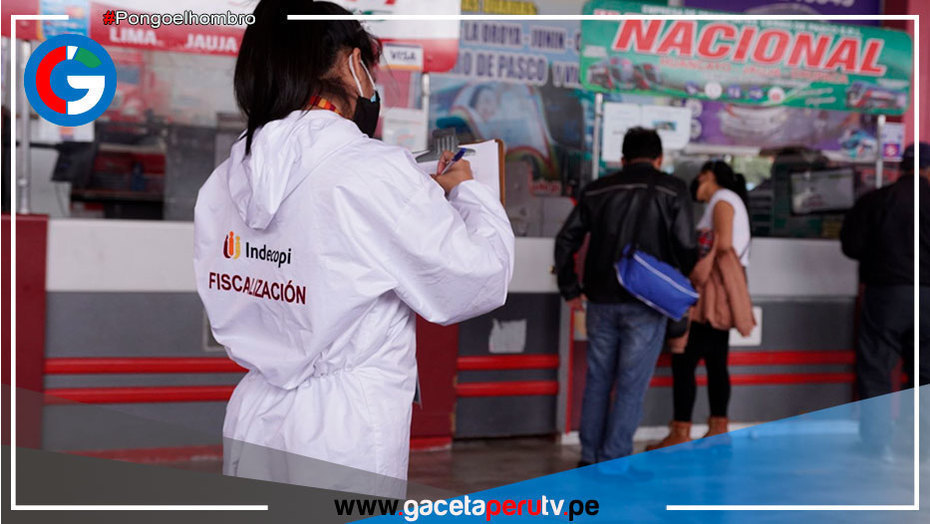 Indecopi monitorea terminales de transporte terrestre interprovincial