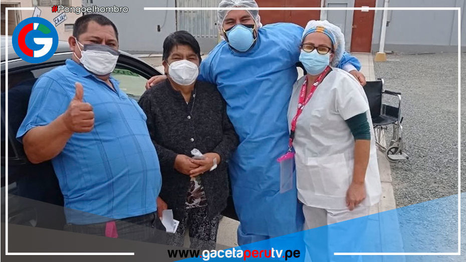 Mujer le gana la batalla al covid-19 tras 40 días de hospitalización en Áncash