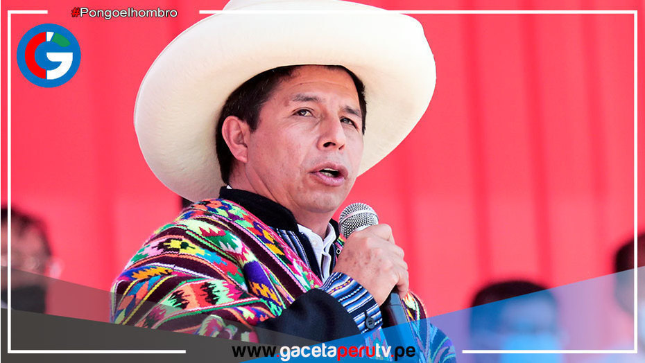 Presidente Castillo anuncia alza del sueldo mínimo a mil soles
