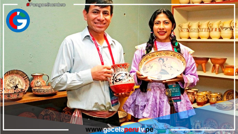 Con feria Ruraq Maki impulsan reactivación económica de artesanos en Cajamarca
