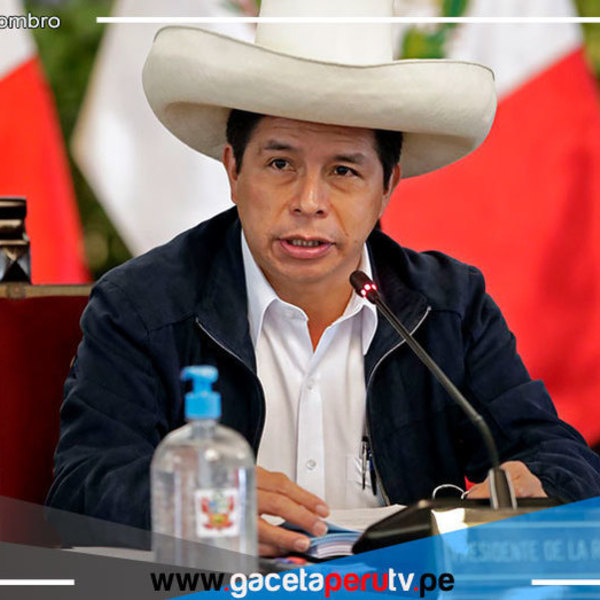 Presidente Castillo presenta hoy informe de los primeros cien días de gobierno 