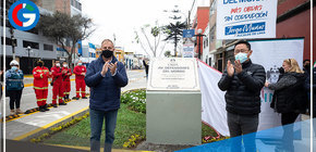 Alcalde Jorge Muñoz entregó renovada Av. Defensores del Morro en Chorrillos
