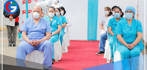 Minsa inició colocación de dosis de refuerzo a colegios profesionales de la salud 