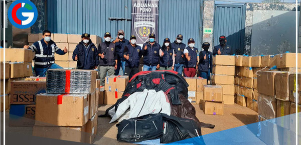 Interviene camión “ballena” con mercancías por un millón de soles 