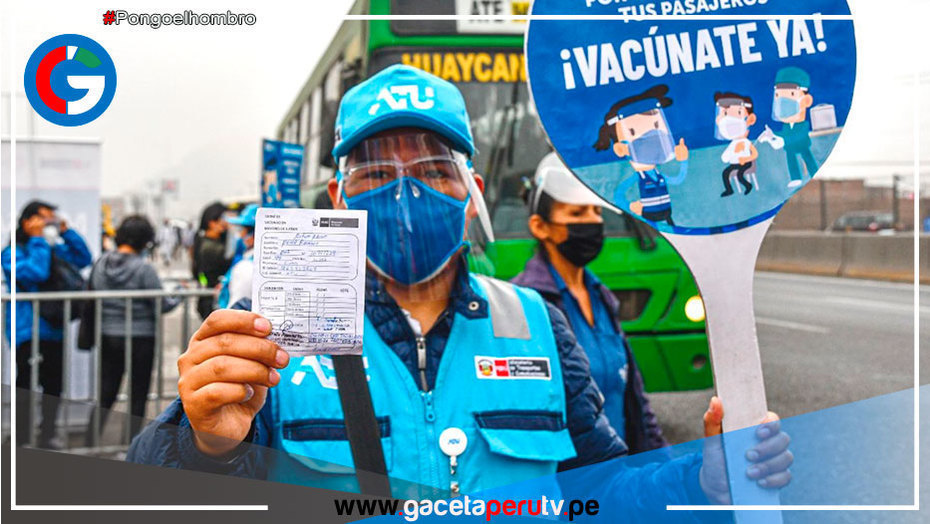 Invocan a transportistas a vacunarse con las dos dosis