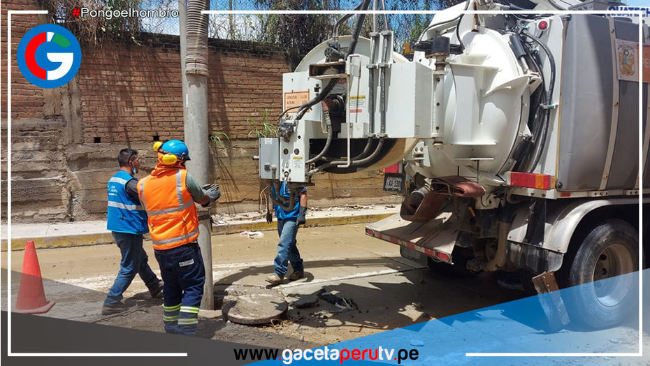 Rehabilitan el alcantarillado de Jaén afectado por lluvias