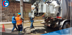 Rehabilitan el alcantarillado de Jaén afectado por lluvias