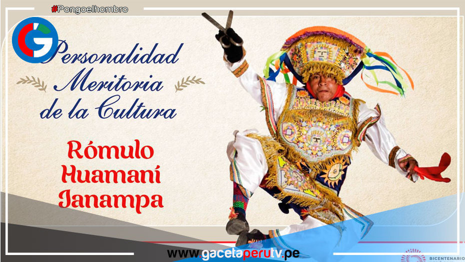 Distinguen de Personalidad Meritoria de la Cultura a difusor de la Danza de Tijera
