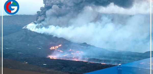 La Palma: La lava llega de nuevo al mar y obliga a confinar población