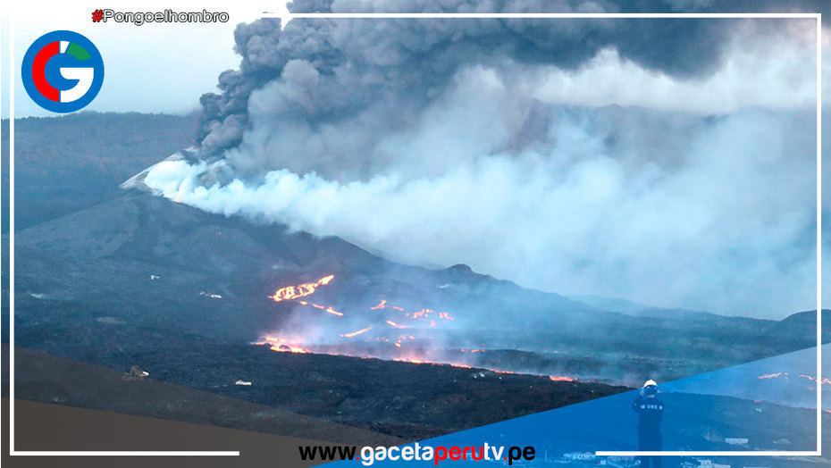 La Palma: La lava llega de nuevo al mar y obliga a confinar población