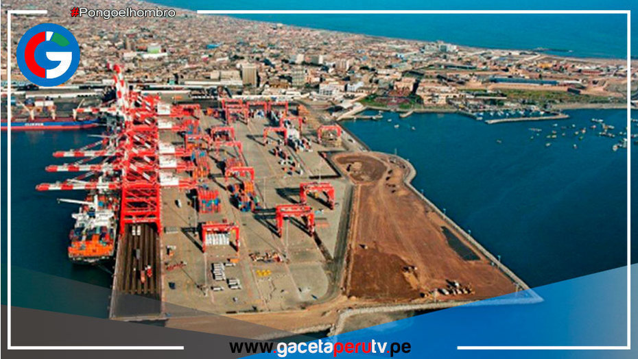 Así se viene construyendo el Puerto de Chancay