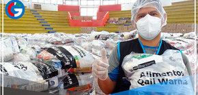 Qali Warma entrega 149 t de alimentos a municipalidades de Lurigancho y Ventanilla