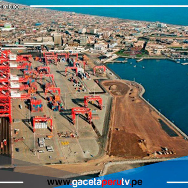 Así se viene construyendo el Puerto de Chancay