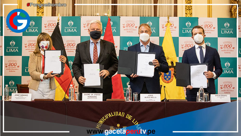 Municipalidad de Lima y Cooperación Financiera Alemana firman acuerdo para ejecutar 114 km de ciclovías en la capital