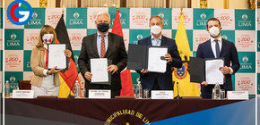 Municipalidad de Lima y Cooperación Financiera Alemana firman acuerdo para ejecutar 114 km de ciclovías en la capital