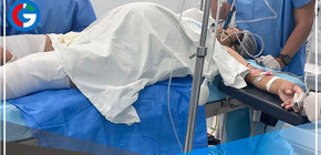 Médicos extirpan tumor de más de 12 kilos de abdomen de mujer de 40 años 