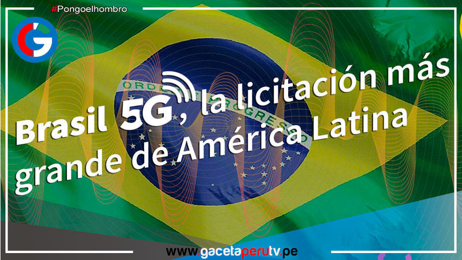 Arranca la millonaria subasta del 5G en Brasil