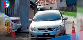 3 personas recibieron 60 tiros en su auto y salieron ilesas en Panamá