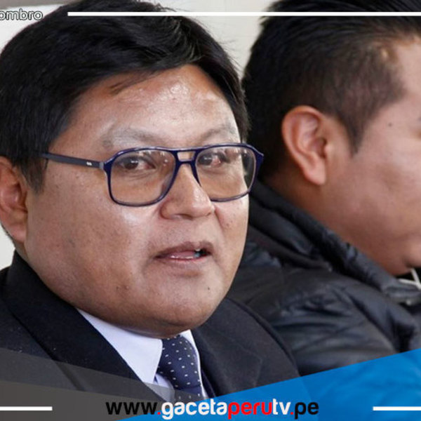 Ordenan 9 meses de prisión preventiva contra gobernador de Puno