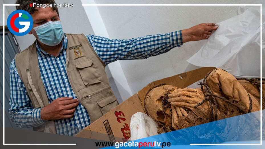 Encuentran momia de unos 1,200 años en Lurigancho Chosica
