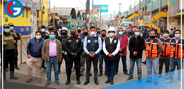 Cuadrante de Mercado Ciudad de Dios es recuperado por la Municipaliad de San Juan de Miraflores