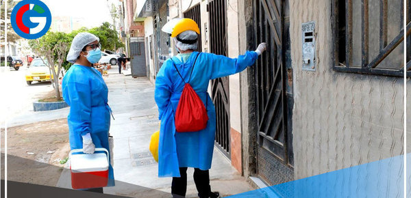 Brigadas refuerzan barrido casa por casa para evitar tercera ola de covid-19 en Lambrayeque