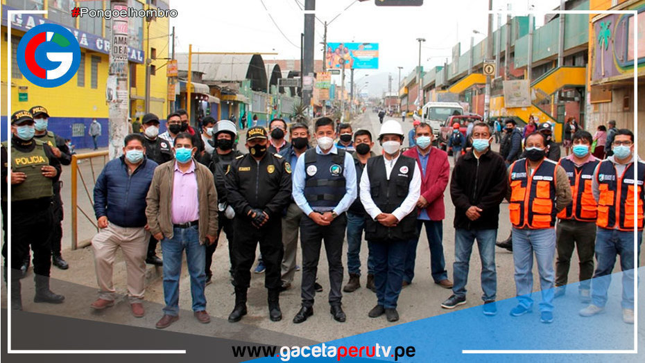 Cuadrante de Mercado Ciudad de Dios es recuperado por la Municipaliad de San Juan de Miraflores