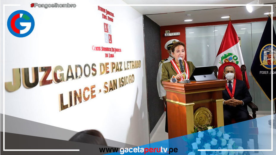 Inauguran nueva sede de Juzgados de Paz Letrado de Lince y San Isidro