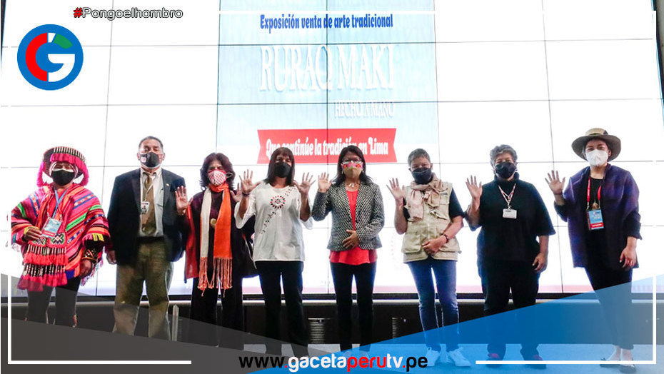 Ministra Gisela Ortiz: "Los artesanos y artesanas del país se reactivan en Ruraq maki"