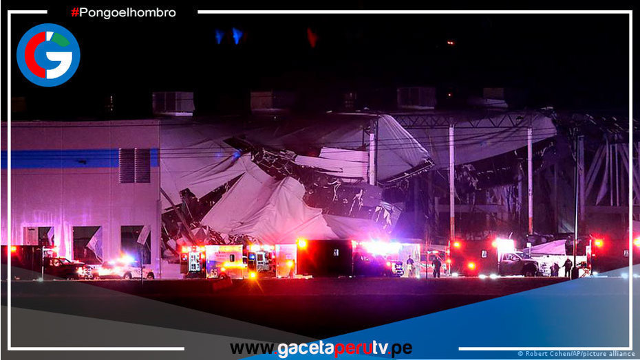 Colapsa un almacén de Amazon en Illinois y hay varios desaparecidos